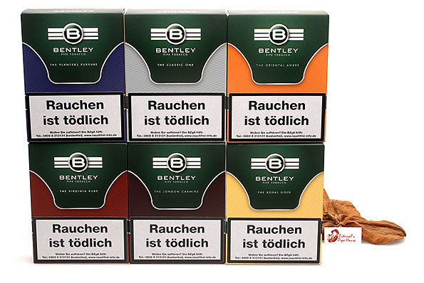 Bundle: Bentley Sample Set Pipe tobacco 50g Tins